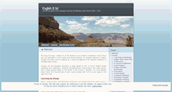 Desktop Screenshot of englishitis.wordpress.com