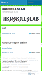 Mobile Screenshot of hkuskillslab.wordpress.com