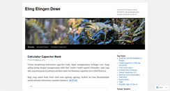 Desktop Screenshot of bayupancoro.wordpress.com