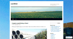 Desktop Screenshot of cornfrmr.wordpress.com