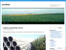 Tablet Screenshot of cornfrmr.wordpress.com