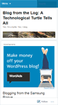 Mobile Screenshot of blogturtle.wordpress.com