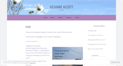 Desktop Screenshot of juliannealcott.wordpress.com