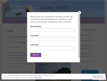 Tablet Screenshot of juliannealcott.wordpress.com