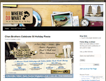Tablet Screenshot of gowheredowhat.wordpress.com