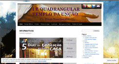 Desktop Screenshot of ieqtemplodauncao.wordpress.com