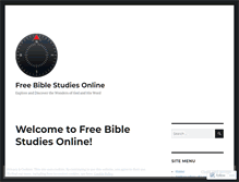 Tablet Screenshot of freebiblestudiesonline.wordpress.com