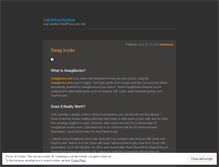 Tablet Screenshot of habibtourayace.wordpress.com