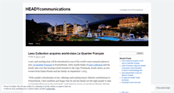 Desktop Screenshot of headycommunications.wordpress.com
