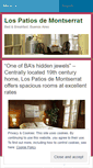 Mobile Screenshot of hotelpatios.wordpress.com