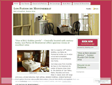 Tablet Screenshot of hotelpatios.wordpress.com
