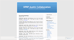 Desktop Screenshot of hprpaustin.wordpress.com