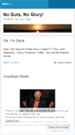 Mobile Screenshot of noguts.wordpress.com