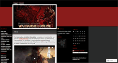 Desktop Screenshot of darksentinelsofwar.wordpress.com