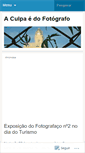 Mobile Screenshot of aculpaedofotografo.wordpress.com