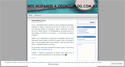 Desktop Screenshot of odontoblog.wordpress.com