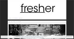 Desktop Screenshot of fresherfresh.wordpress.com