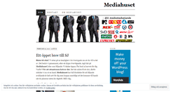 Desktop Screenshot of mediahuset.wordpress.com