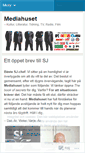 Mobile Screenshot of mediahuset.wordpress.com