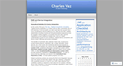 Desktop Screenshot of charlesconradvaz.wordpress.com