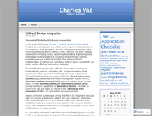 Tablet Screenshot of charlesconradvaz.wordpress.com
