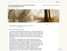 Tablet Screenshot of cuentosparaelalma.wordpress.com