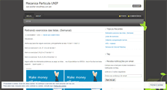Desktop Screenshot of mecanicaunip.wordpress.com