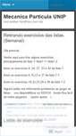 Mobile Screenshot of mecanicaunip.wordpress.com