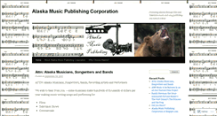Desktop Screenshot of alaskapublishing.wordpress.com