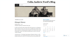 Desktop Screenshot of colinandrewford.wordpress.com