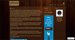 Desktop Screenshot of carawood.wordpress.com