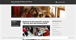 Desktop Screenshot of museucinemaeducacio.wordpress.com