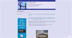 Desktop Screenshot of chdesigners.wordpress.com