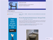 Tablet Screenshot of chdesigners.wordpress.com