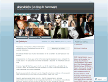 Tablet Screenshot of dejandolafox.wordpress.com