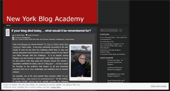 Desktop Screenshot of blogacademy.wordpress.com