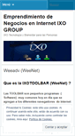 Mobile Screenshot of ixogroup.wordpress.com