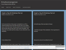 Tablet Screenshot of emoticonvergence.wordpress.com