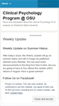 Mobile Screenshot of osuclinicalpsych.wordpress.com