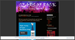 Desktop Screenshot of gearsofrock.wordpress.com