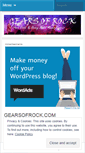 Mobile Screenshot of gearsofrock.wordpress.com