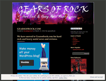 Tablet Screenshot of gearsofrock.wordpress.com