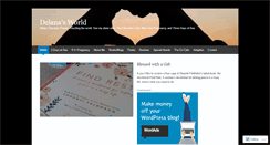 Desktop Screenshot of delanasworld.wordpress.com