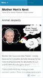 Mobile Screenshot of motherhensnest.wordpress.com