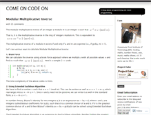 Tablet Screenshot of comeoncodeon.wordpress.com