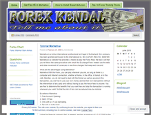 Tablet Screenshot of forexkendal.wordpress.com