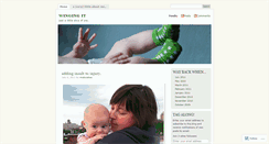 Desktop Screenshot of anonamom.wordpress.com