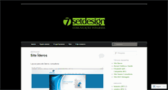 Desktop Screenshot of agenciasetdesign.wordpress.com