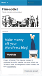 Mobile Screenshot of filmaddict.wordpress.com