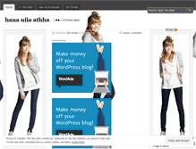 Tablet Screenshot of hananiiaathha.wordpress.com